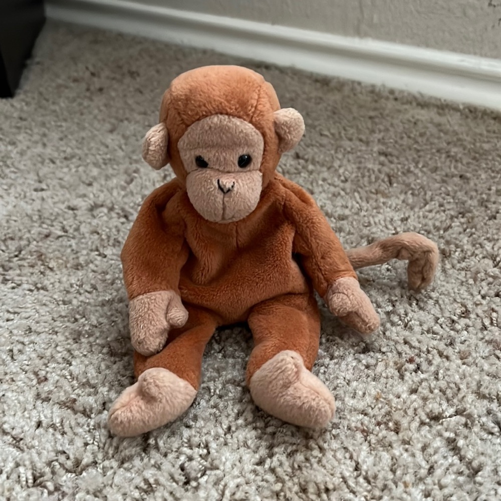 Ty beanie babies bongo The Monkey